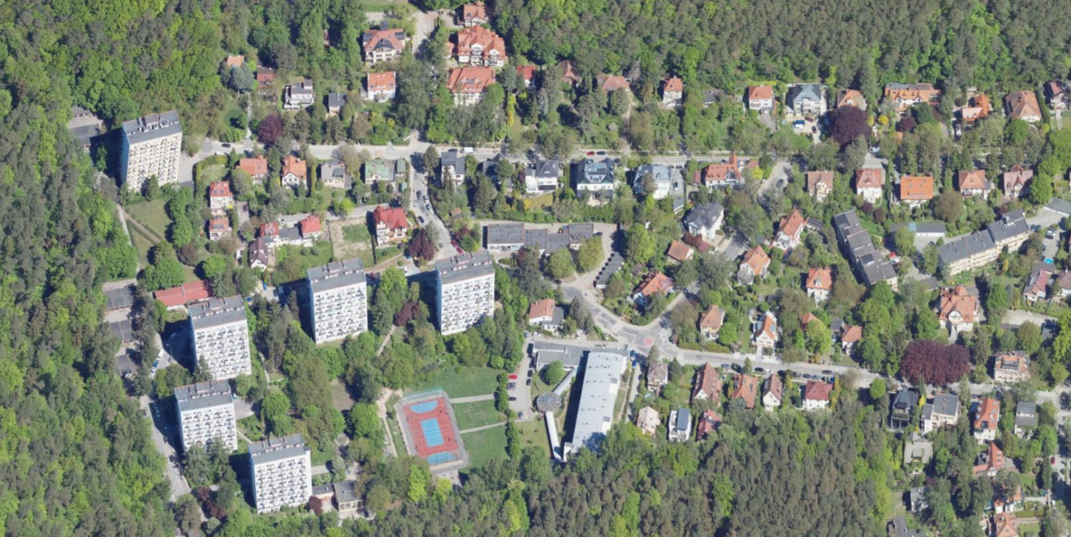 Zdjęcia ukośne wykonane z samolotu. Fot. drzewa.um.sopot.pl Zdjęcia ukośne wykonane z samolotu. Fot. drzewa.um.sopot.pl