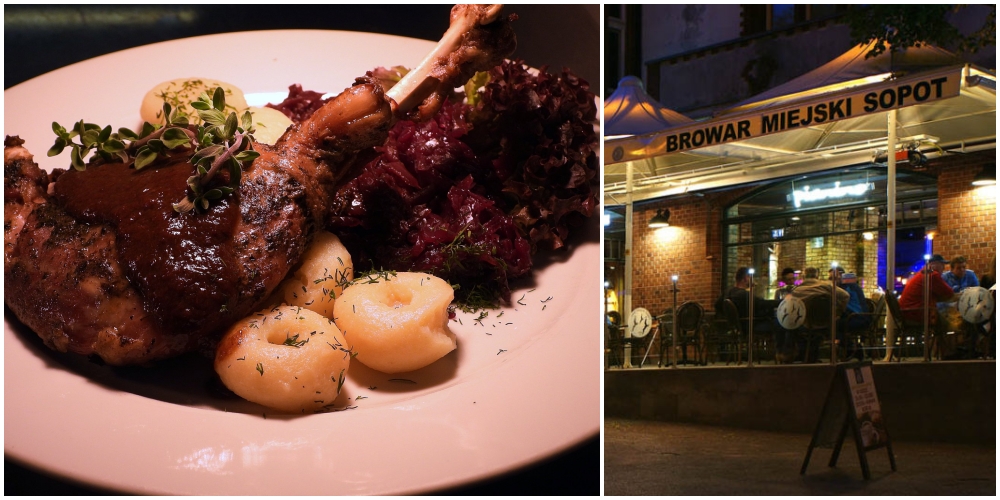 Browar Miejski Sopot - kuchnia polska na Monciaku