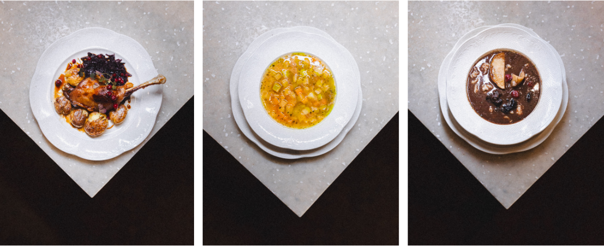 Tradycja gęsina w eleganckiej formie / restauracja Fedde Tradycja gęsina w eleganckiej formie / restauracja Fedde