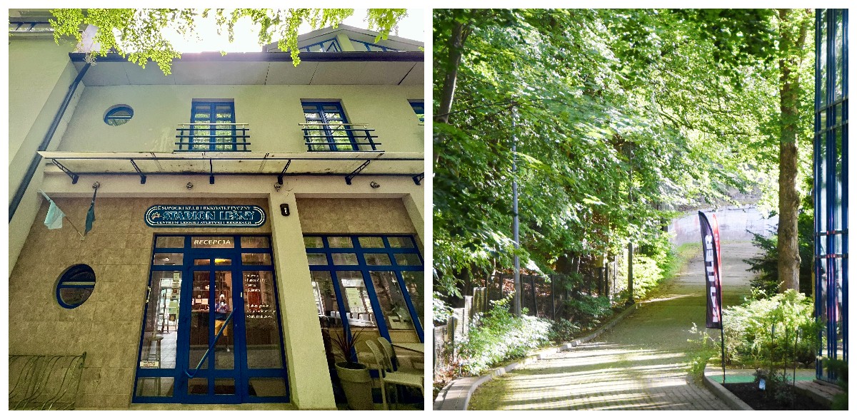 Hotel Leśny wejście -  dojazd