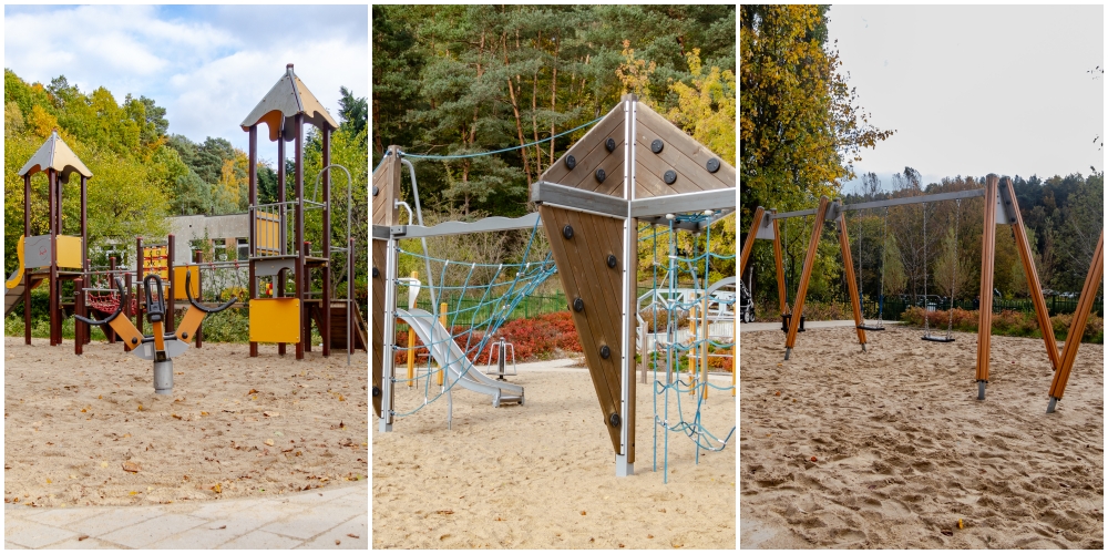 Duży plac zabaw z tyrolką Sopot Duży plac zabaw z tyrolką Sopot